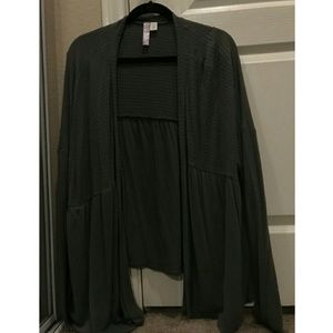 Long sleeve cardigan